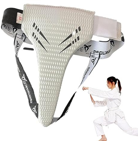 Chaies Boxing Guard, Groin Guard Boxing Karate Jockstrap, Groin Guard Crotch Protector, Groin Guard for Men and Women