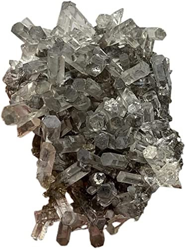 JCAKES Minerales Piedras Natural Six Dado Que la Columna Forma Transparente Calcit Muestras Minerales Piedras y Cristales Cristales de curación Decoración de Piedras de Cristal de Cuarzo (Color : I)