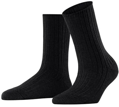 Esprit Damstrumpor hygge W SO ull kashmir enfärgad 1 par, svart (svart 3000), 39–42, Svart (svart 3000), 39-42 EU