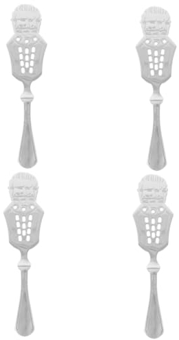 ULTECHNOVO 4pezzi Assenzio Inossidabile Design Hollow-out Dripper Decorativo Per Cocktail Accessorio Per Bar Facile