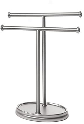 Towel Rails, Vertical Towel Rack Rag Hanging Punch-free Bathroom Washstand Rack Drying Rack Towel Rack To pursue happiness