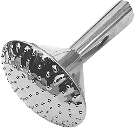 WEKADRIN Ugello per Irrigatore in Metallo Argento per Innaffiare Elegante e Design Creativo Accessorio per Annaffiatore da Giardino
