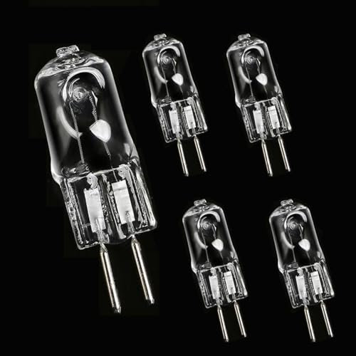 DLEDMOP Ampoules halogènes G6.35 Ampoule 120V 35W 50W 75W 100W GY6.35 T4 Remplacement Petite Lampe Halogène Sur Poêle Sous Capot 50W