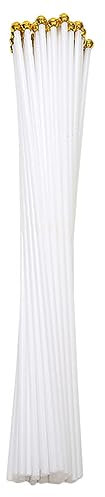 Hemobllo 100 Pièces Hampe de Plastique pour Drapeaux à Main Supports de Drapeaux Stables pour Événements