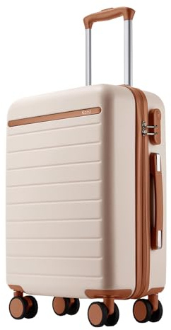 Kono Cabin Suitcase 55x40x20, Lightweight Carry On Luggage for Ryanair