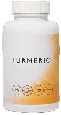 Gurkmeja Curcumin Supplement - Curcuminoider med svartpepparextrakt (bioperin) - Hög absorption för led- och antioxidantstöd - Fillerfri