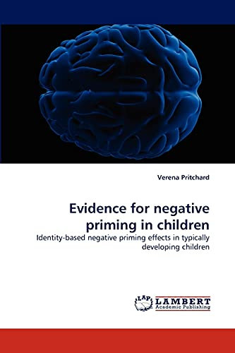 Evidence for negative priming in children: Identity-based negative priming effects in typically developing children