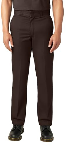Dickies 874 Arbetsbyxor för Män, Brun, 33 x 34