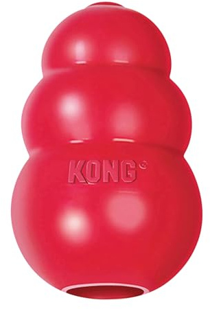 KONG Classic Stuffable Dog Toy - Per Giocare e Masticare - Può Essere Riempito con Snack e Biscotti - Realizzato in Gomma Naturale Durevole - Per Cani Di Taglia XXL