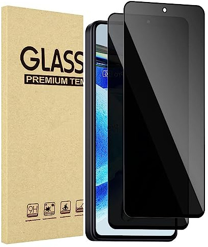 JMDZDL Privacy Pellicola Protettiva per Xiaomi Redmi Note 12 Pro/POCO X5 Pro 5G, [2 pezzi] Anti-Spia Protezione in Vetro Temperato per POCO X5 Pro 5G 6.67 Protezione Schermo Copertura Completa 9H