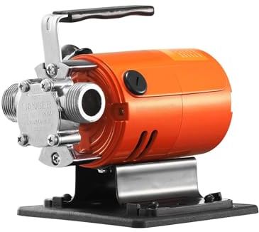 Bomba de transferencia de agua 360GPH 1/10, bomba eléctrica portátil for jardín, barril de lluvia, piscina, estanque, acuario