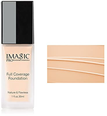 Fondotinta liquido coprente, Tenuta e confort per tutto il giorno Concealer fondotinta liquida tiene il trucco, impermeabile e resistente al sudore fondotinta crema (soft honey)