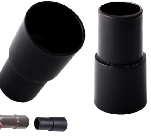 FZGLHQQ 2 Pcs Vacuum Cleaner Hose Adapter, Dust Extractor Universal 32mm to 35mm Vacuum Hose Reducer Hose Adaptor Kit, Vacuum Cleaner Power Tool for Dust Extraction Vacuum Cleaner Conversion