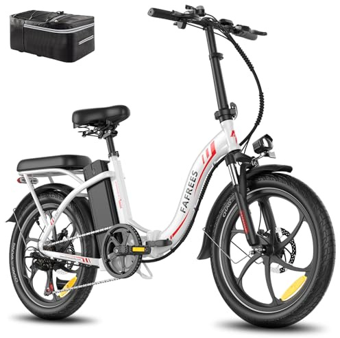 Fafrees 2025 F20+ E Bike Bicicleta plegable 20 pulgadas para adultos [Oficial] Bicicleta eléctrica para hombre y mujer 20 Ah / 720 Wh batería, bicicleta eléctrica 250 W, bicicleta eléctrica Fatbike