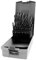 RUKO 214215SRO - Juego de 25 brocas helicoidales DiN 338 tipo N, HSS-G