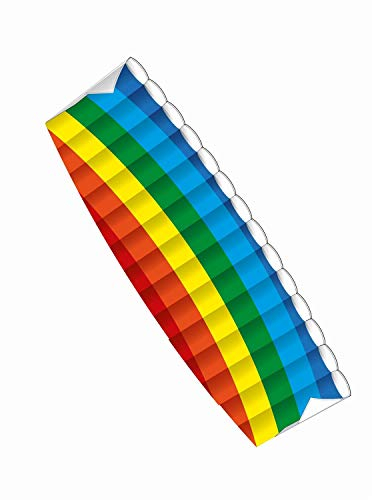 Günther Flugspiele 1038 - Sportlenkdrachen Dynamic 140, Air Sport Drachen aus reißfestem Ripstop-Polyester, ca. 140 x 54 cm, für Kinder ab 10 Jahren, inkl. 36 kp Polyesterschnüre 2 x 25 m