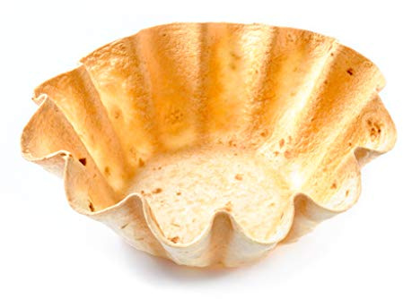 Unica Il cestino di Pane - Piatti di pane commestibili, Cestino Grande - 21 cm diametro, 240 cestini