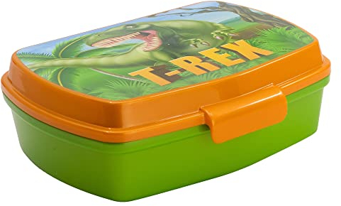 Stor 26274 Lunch Box, Plastic, Dinosaurs
