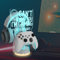 Personalised Headphone Controller Stand Light up, 16 Colors 3D LED Lights Headset Gamepad Holder, Game Controller Hanger for All Universal Gaming PC Accessories, Xbox PS4 PS5 Nintendo ONE Switch