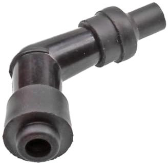 Zündkerzenstecker VD05F | 45° abgewinkelt | Entstört 5k Ohm | Passend für Honda CB 400, VT 750, Suzuki GS 500 | 10mm & 12mm | Hitzebeständig & wasserdicht