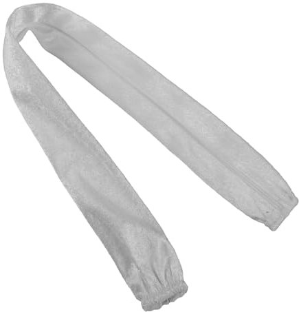 KOCKSHION 0.6m Cache-Cordon pour Chaîne De Lustre Enrouleur De Cordon Tissu avec Fermeture Éclair pour Décoration De Maison Ou Bureau