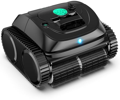 WYBOT (2025 Upgrade) C1-01 Robot Piscina Pareti e Fondo, per Piscine interrate & Fuori Terra, 150min autonomia, Pulizia 4-in-1 (150m²), Navigazione Smart & App, Nero Inchiostro