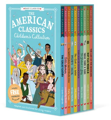 The American Classics Children's Collection (Box Set of 10 Books) - Abridged for Ages 7+