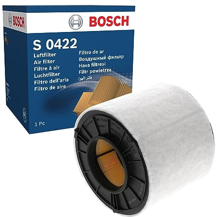 Bosch S0422 Car Air Filter - Separates Particles from the Air Intake - Moisture-resistant plus High Tensile Strength