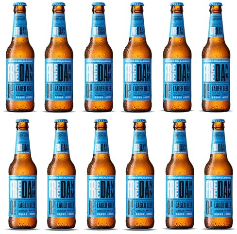 Free Damm Alcohol Free Beer Bottle (0.0% ABV) (Pack 12)
