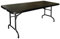 Bolero Centre Folding Utility Table Black 6Ft Garden Outdoor Party Catering