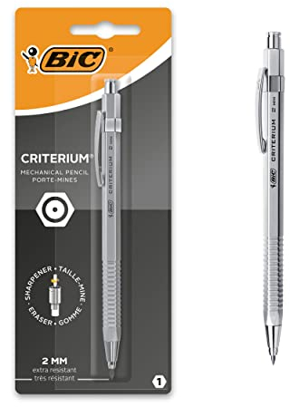 BIC Criterium - Portamine, 2 mm, colore: Argento