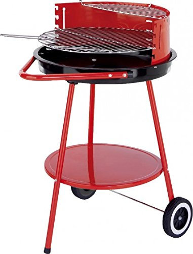 Barbecue rotondo con tre gambe struttura