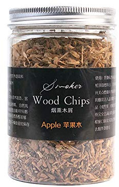 Ruby Lil Smoking Chips, Getrocknete Kiln Holzhackschnitzel Für Raucher, Apfel, Kirsche, Pecan, Eiche, Grillholz Chunks, 100 Prozent Natur Extra Fine Holz Raucher Sawdust Shavings,Apple
