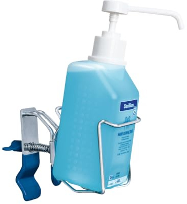 Hartmann 9814600 Bode Eurospender 3 Flex Desinfektionsmittelspender für 1000ml Flaschen, 172mm x 88mm x 106mm, 10 Stück