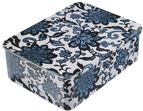 PLAFOPE Caja Lata De Almacenamiento Botes De Metal Lata De Contenedores De Galletas Tarros De Aperitivos Pequeñas Bolsas De Galletas Control Deslizante De Metal Hoja