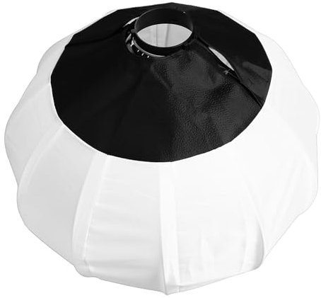 Softbox de Linterna Grande de 25,6 Pulgadas, Modificador de Luz Suave con Forma de Bola de 65 Cm, Modificador de Luz de Vídeo de Fotografía de Tela Suave para Transmisión en Vivo
