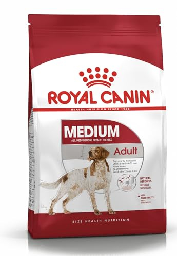 Royal Canin Dog SHN Medium Adult - Trocken Hundefutter - Alleinfuttermittel für mittelgroße ausgewachsene Hunde (zwischen 11 und 25 kg) (15 kg)