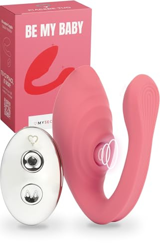 MySecretCase Sexytoysys Donna Squirting Vibratoreper Donna con Telecomando a Distanza 7 Modalità Vibrazione e 7 di Pressione Stimolatore Clitoride Femminile Sexytoysys Coppia Vibratore per Coppia Rosa