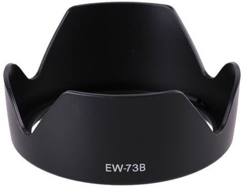 Pare-Soleil 67mm EW-73B pour Appareil Photo Objectif Compatible avec Canon EF-S 18-135mm f/3.5-5.6 is, 18-135mm f/3.5-5.6 is STM, EF-S 17-85mm f/4.5-5.6 is USM