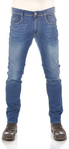 Replay Men's Anbass Jeans Not Applicable, Blue Denim, 34/32