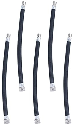 5Pcs Bike Pump Accessories Bicycle Tire Inflator Air Pullers Tubes Replacement Exercise Ball Air Pump Hose for Yoga Ball Basketball