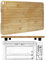 laffeya Schneidebrett kompatibel mit Breville BOV800XL/845BSS/860BSS, Schneidebrett kompatibel für Cuisinart TOA-26/Toshiba EM925A5A/Hamilton Beach 31350/Farberware FMO07ABTBKA