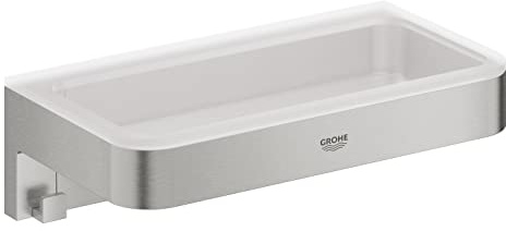 GROHE Start Cube - Seifenschale (verdeckte Befestigung, langlebig), supersteel, 41107DC0