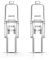 Klarlight G6.35 Lampadine Alogene 150W Dimmerabile Bianco Caldo 3000K, GY6.35 2-Pin DC 24V Lampade Capsula per Lampadari, Lampadine per Proiettori, Lampadine per Diapositive, Luci per Auto (2 Pezzi)