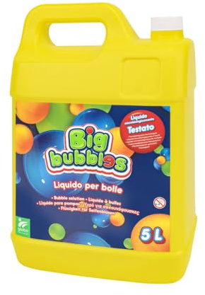 Globo Giocattoli - Ricarica Liquido per Bolle di Sapone - 5 l - BigBubbles 42038