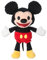 Disney Store Official Mickey Mouse Disney Blissful Buddies Fidget Soft Toy, 45cm/17”, Plush Stuffed Animal, Funny Cuddly Character Features Changing Length Arms and Legs - Suitable for Ages 0+