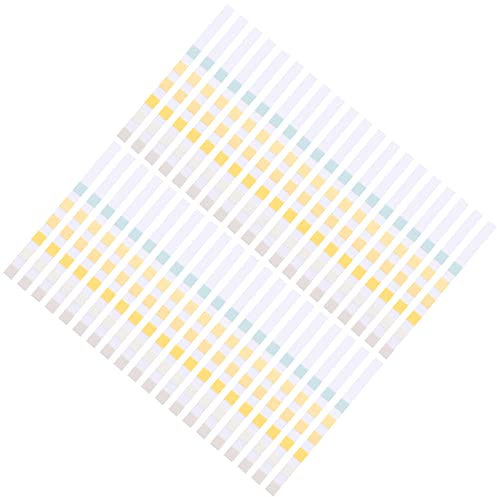 Happyyami 50 Tiras De Prueba De Ph y Para Piscinas Kit De Herramienta De Prueba De Calidad Del Agua