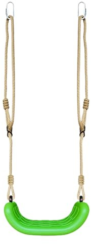 Sollee Infantil - Silla Colgante para Niños | Asiento Antideslizante de Cuerda con Trapecio Ajustable para Jardín Terraza Guardería Patio Trasero Parque Escuela Interior y Exterior