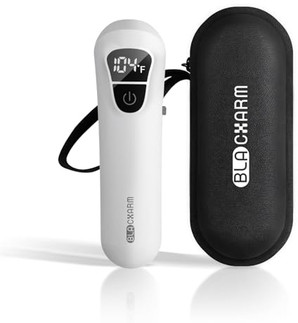 BLACHARM Bug Bite Relief Device for Kids,Chemical-Free Mosquito Bite Itch Relief by Heat,Insect Bite Healer with 3 Temperature Settings & Child Safety Lock,Fast Relief from Itching & Swelling,White