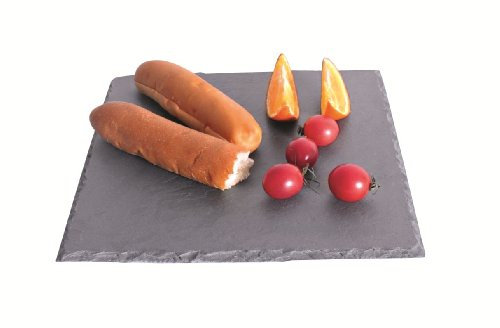 getgastro – Bandeja de pizarra con cuadrado 25 x 25 cm